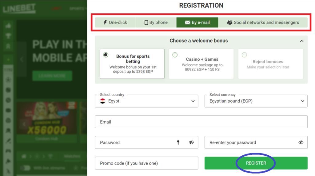 Input your personal details